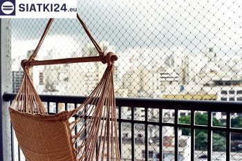Siatki Skarżysko-Kamienna - Zabezpieczająca siatka ze sznurka na balkon dla terenów Skarżysko-Kamienna