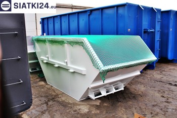 Siatki Skarżysko-Kamienna - Siatka przykrywająca na kontener - zabezpieczenie przewożonych ładunków dla terenów Skarżysko-Kamienna